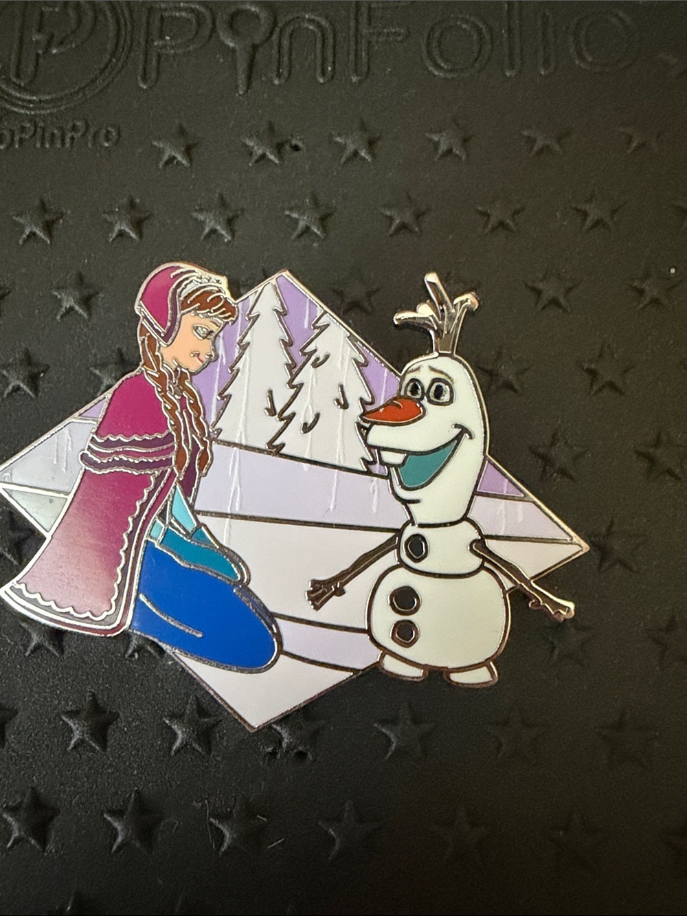 Disney - Anna and Olaf Diamond Pin